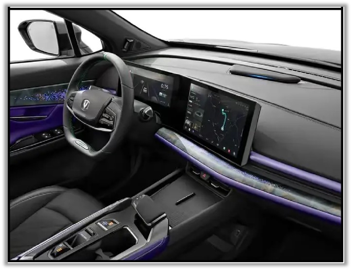 長安UNI-T 12.3inch+12.8inch曲面高清雙聯(lián)屏